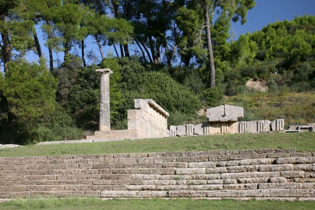 Ancient Olympia - The Nymphaion